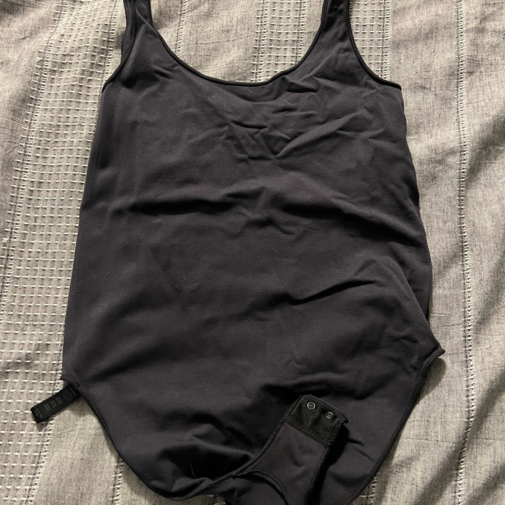 SKIMS Black Bodysuit